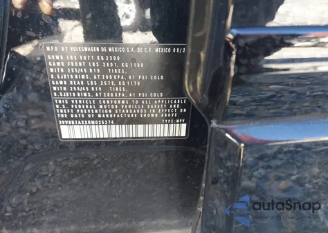 2024 Volkswagen Tiguan 2.0T Se R-Line Black из США, поврежденный, VIN 3VV8B7AXXRM025274